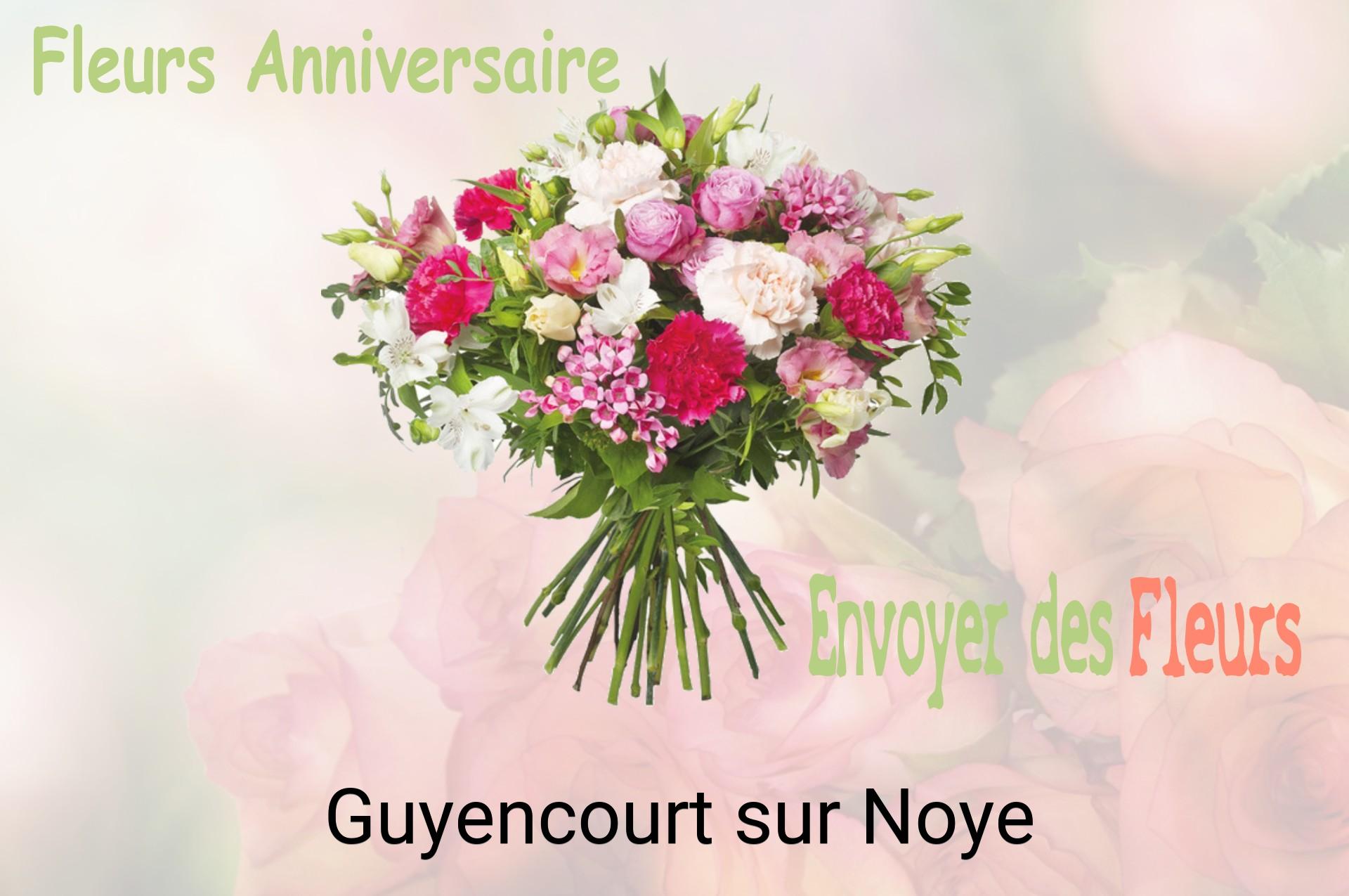 Bouquet de fleurs d’anniversaire livré à Guyencourt-sur-Noye