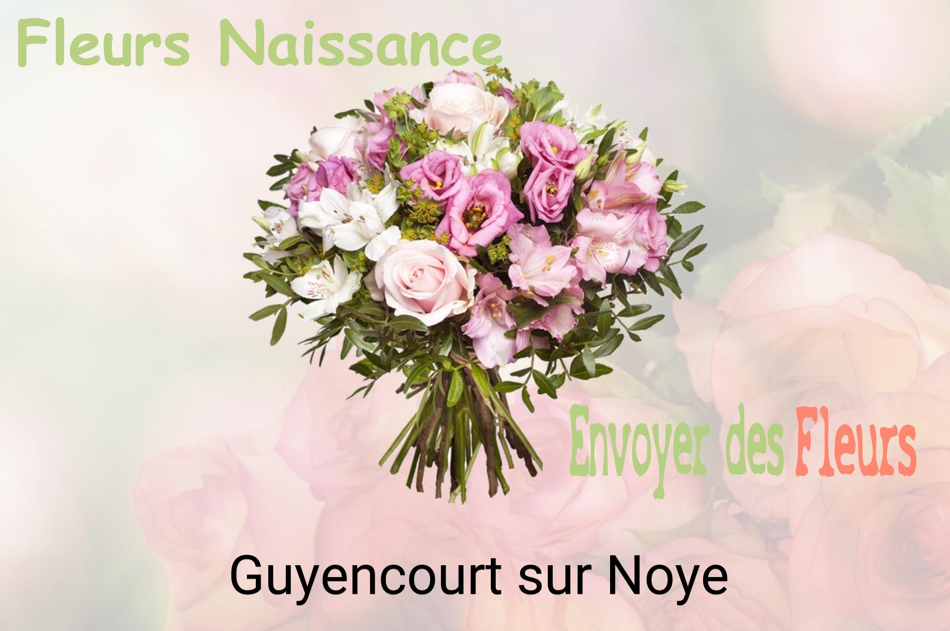 Bouquet de fleurs de naissance livré à Guyencourt-sur-Noye