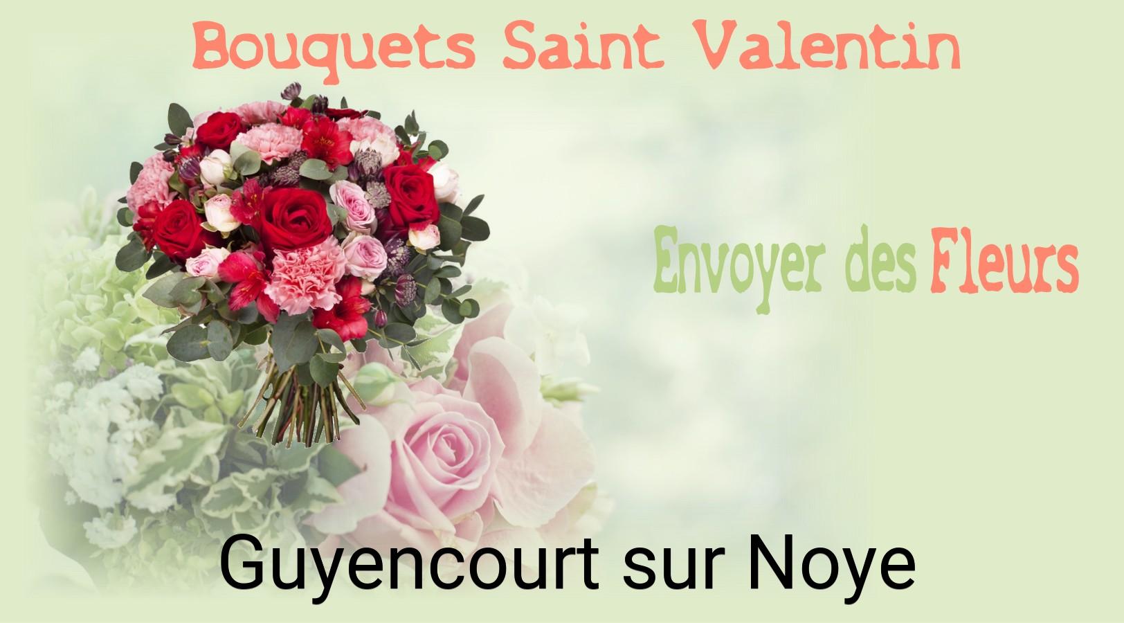 Roses de Saint-Valentin livrées à Guyencourt-sur-Noye